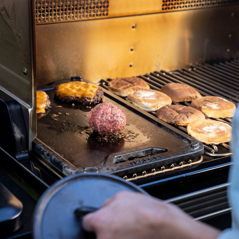 Traeger ModiFIRE Gusseisen-Grillplatte, wendbar