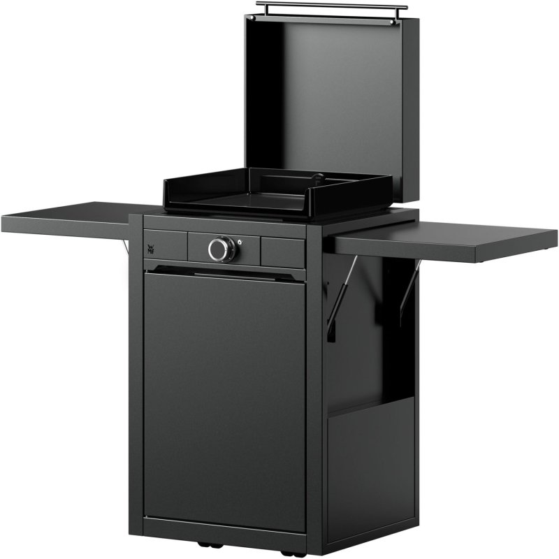 WMF Elektro Plancha Grill - Edition One, 45 cm - inkl. Planchawagen, Planchadeckel und Abdeckhaube
