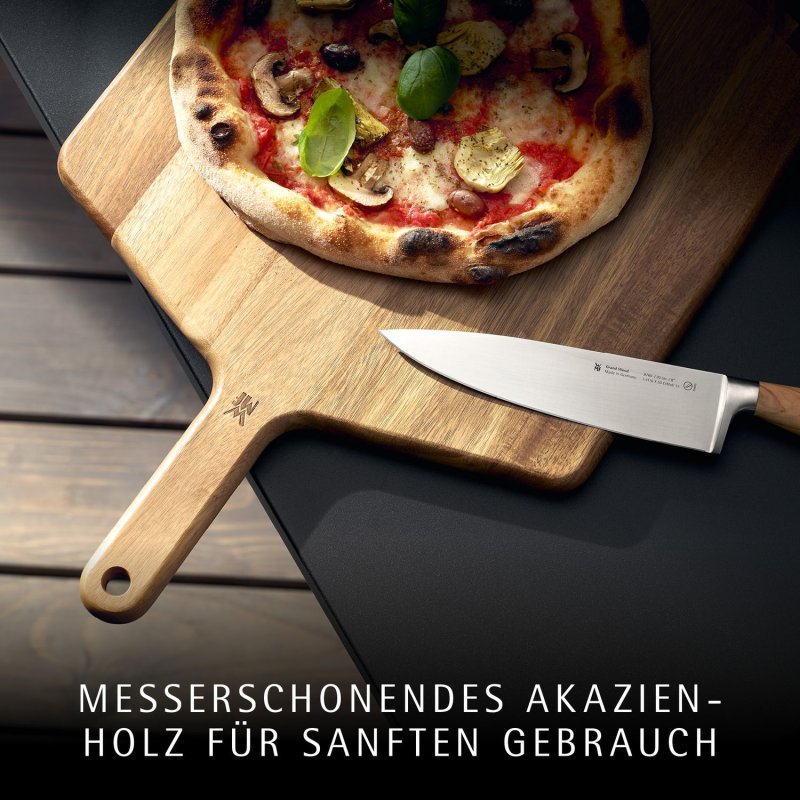 WMF Pizzaiolo Pro Pizza Servier- und Schneidebrett aus Akazienholz