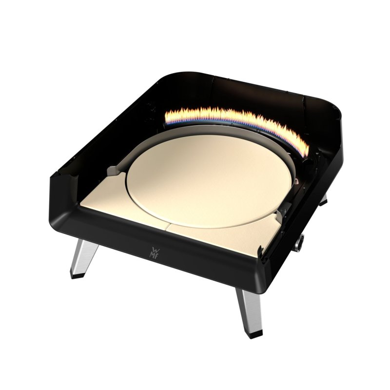 WMF Pizzaofen Gas Pizzaiolo Pro mit rotierendem Pizzastein - inkl. Pizzaschaufel