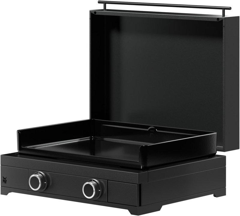 WMF Plancha Grill Gas - Edition One, 60 cm - inkl. Planchadeckel und Abdeckhaube