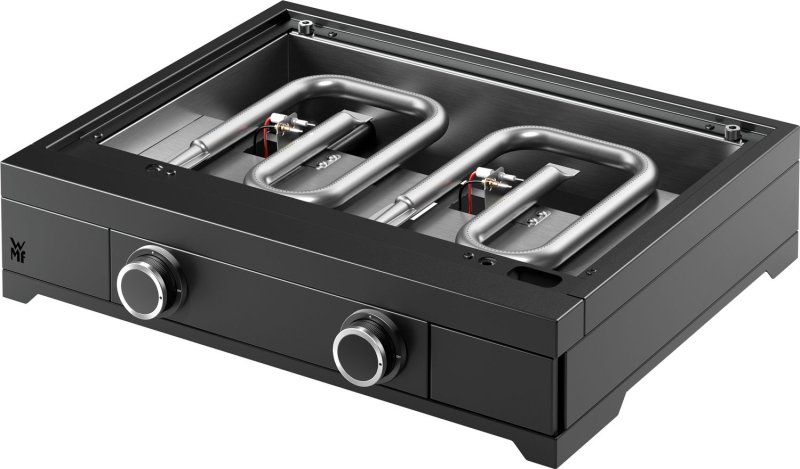 WMF Plancha Grill Gas - Edition One, 60 cm - inkl. Planchadeckel und Abdeckhaube
