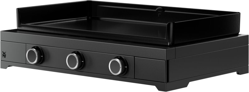 WMF Plancha Grill Gas - Edition One, 75 cm - inkl. Planchadeckel und Abdeckhaube