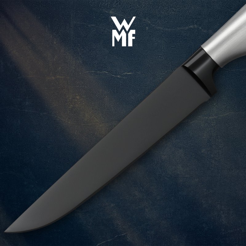 WMF Ultimate Black Zubereitungsmesser, 12 cm Klinge
