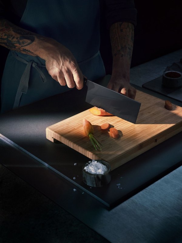 WMF Ultimate Black Messer-Set 2-teilig - Santoku + Chinesisches Kochmesser