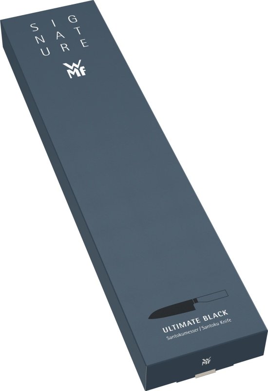 WMF Ultimate Black Santokumesser, 18 cm Klinge