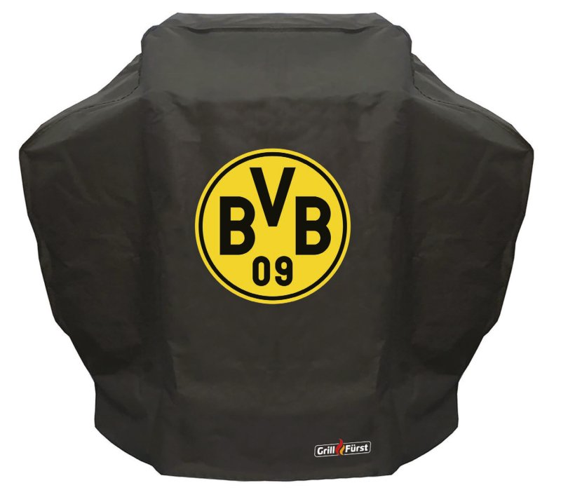 Grillfürst Abdeckhaube 138 x 70 x 113 cm Borussia Dortmund Edition für Weber Genesis 200 er Serie / Napoleon Freestyle 425 / Rösle Allflame Hero 4, Peer 3, Videro Pro G4-S, Santos S318