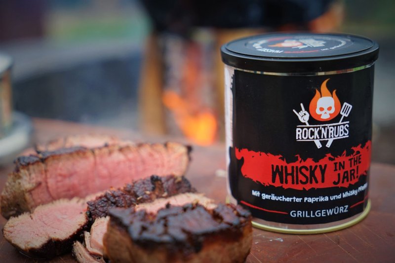 Rock'n Rubs - Whisky in the Jar - BBQ Rub 140 g Dose