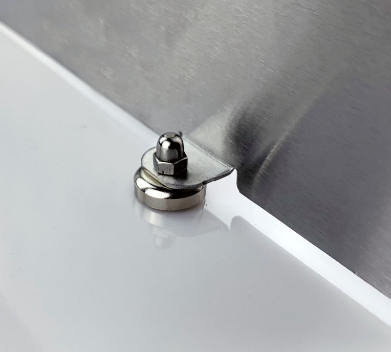 Grillfürst magnetischer Windschutz / Spritzschutz für Infrarotbrenner und Seitenkocher