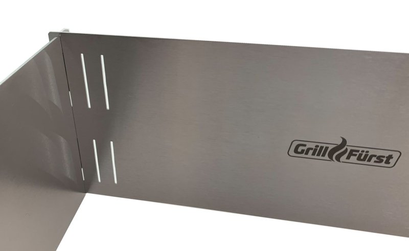 Grillfürst magnetischer Windschutz / Spritzschutz für Infrarotbrenner und Seitenkocher