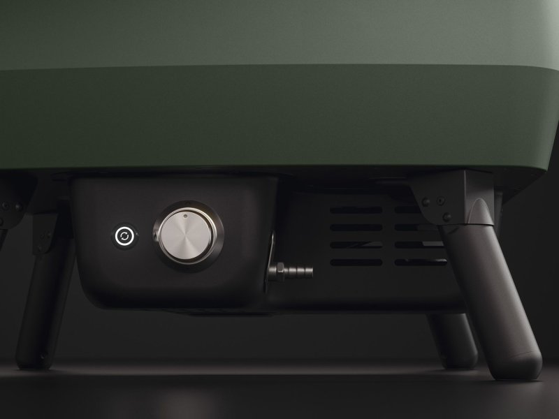 Witt Pizzaofen Piccolo Rotante 13" - matt grün