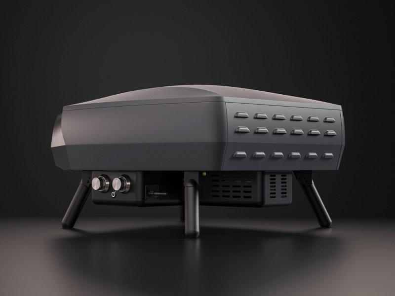 Witt Pizzaofen Etna Rotante 16" - graphite