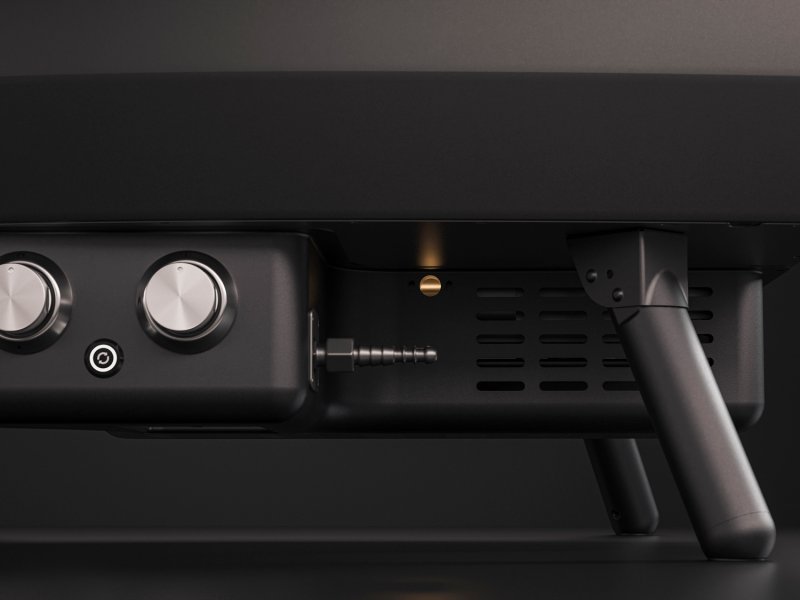 Witt Pizzaofen Etna Rotante 16" - black