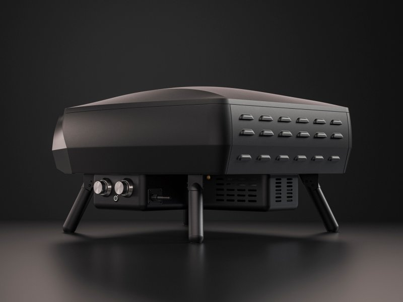 Witt Pizzaofen Etna Rotante 16" - black