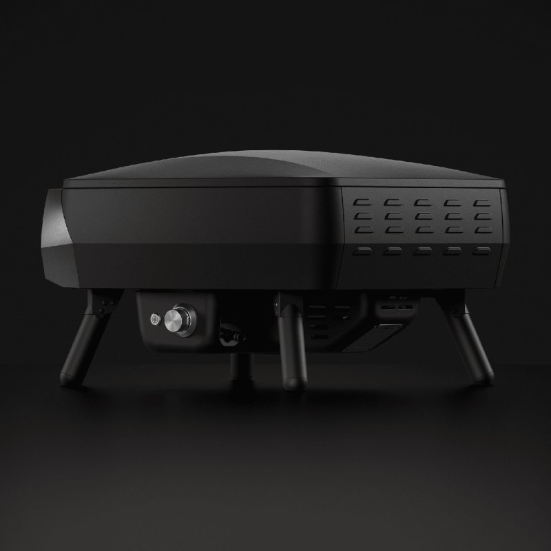 Witt Pizzaofen Piccolo Rotante 16" - matt schwarz