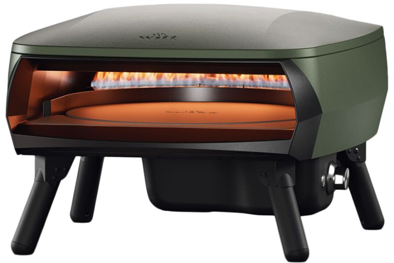 Witt Pizzaofen Piccolo Rotante 16" - matt grün