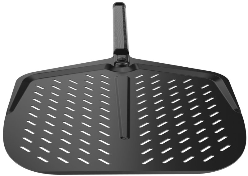 Witt Pizzaschieber Aluminium mit abnehmbarem Carbongriff / 36 cm - BLACK EDITION
