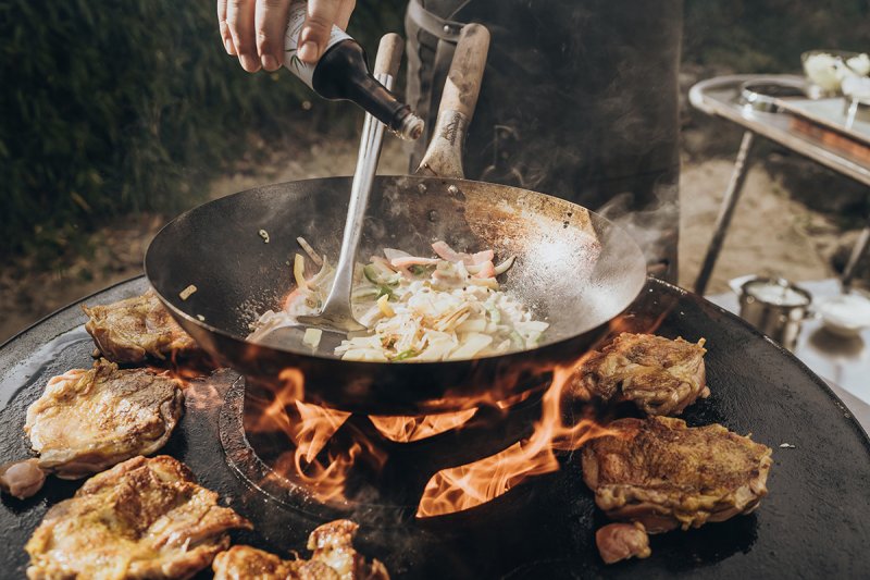 Moesta Wok Krone für BBQ Disk