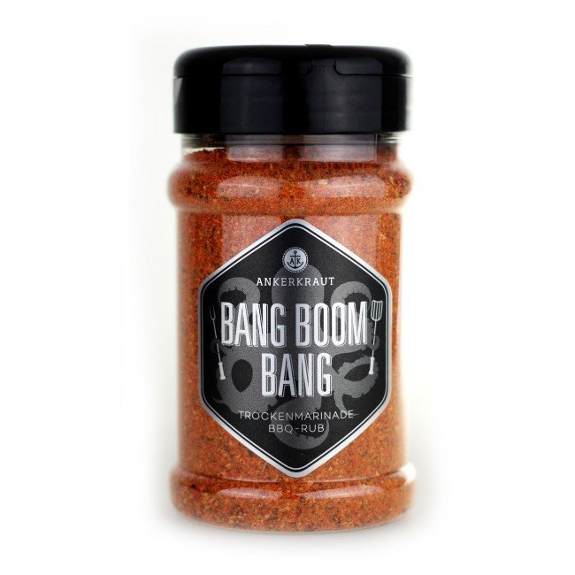 Ankerkraut Bang Boom Bang, BBQ-Rub, 210 g Streuer