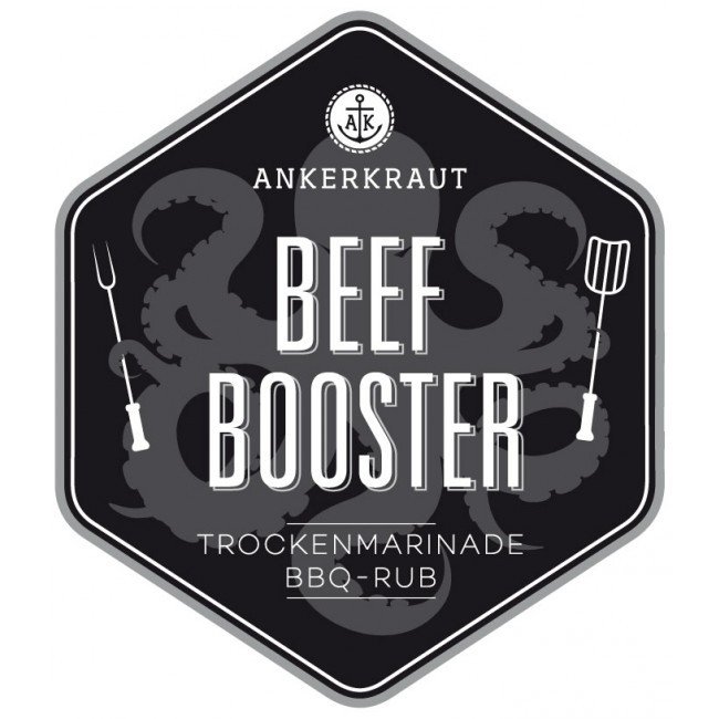 Ankerkraut Beef Booster, BBQ-Rub, 230 g Streuer