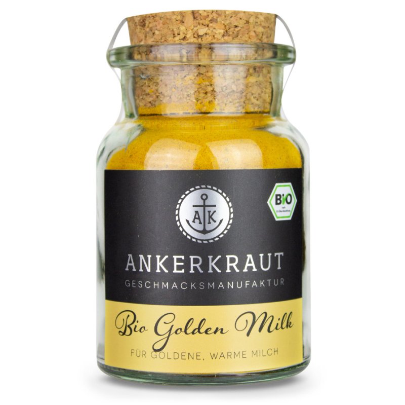 Ankerkraut BIO Golden Milk Gewürz, 85 g Glas