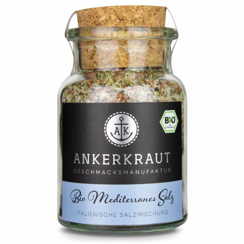 Ankerkraut BIO Mediterranes Salz, 120 g Glas