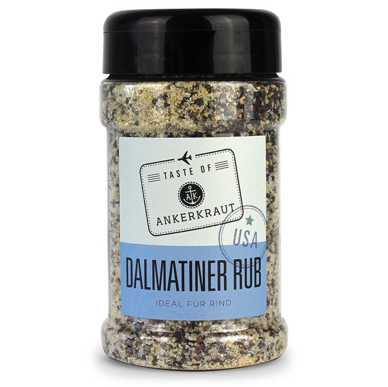 Ankerkraut USA - Dalmatiner Rub, 270 g Streuer