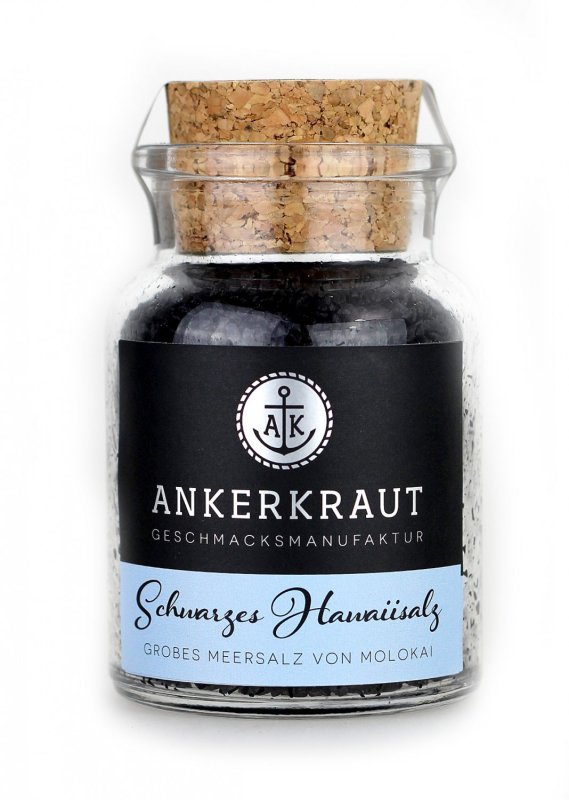 Ankerkraut Schwarzes Hawaiisalz, 165 g Glas