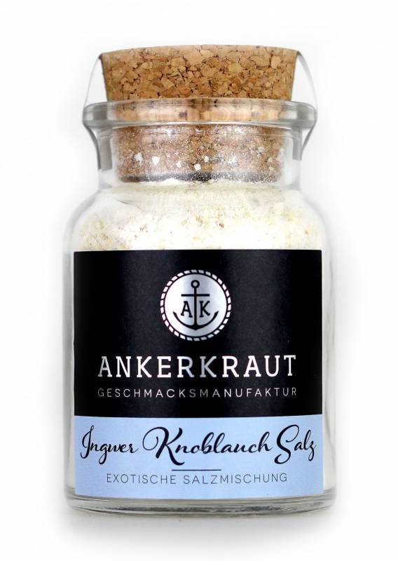 Ankerkraut Ingwer-Knoblauch Salz, 160 g Glas