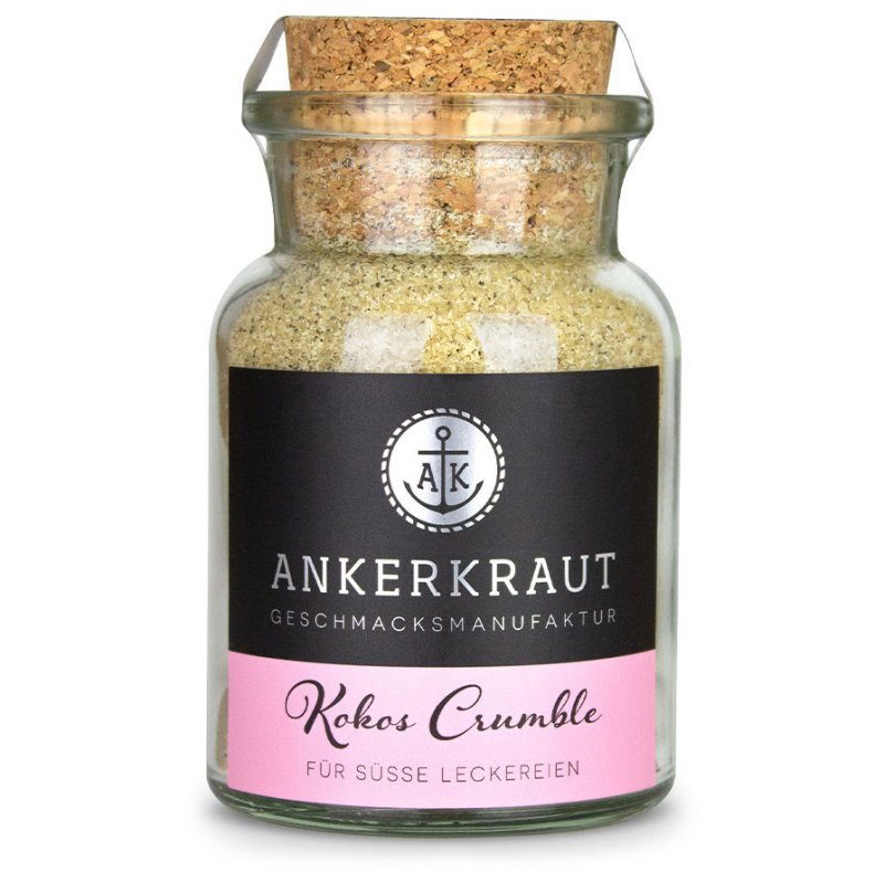 Ankerkraut Kokos Crumble, 120 g Glas