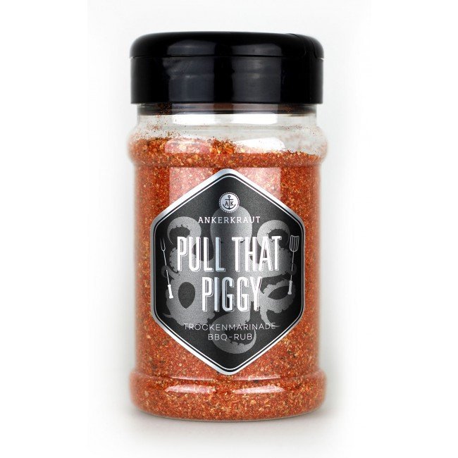 Ankerkraut Pull that Piggy, BBQ-Rub, 220 g Streuer