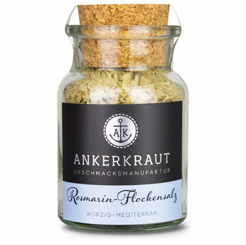 Ankerkraut Rosmarin-Flockensalz, 100 g Glas