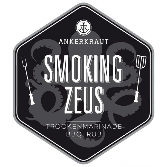 Ankerkraut Smoking Zeus, BBQ-Rub, 200 g Streuer