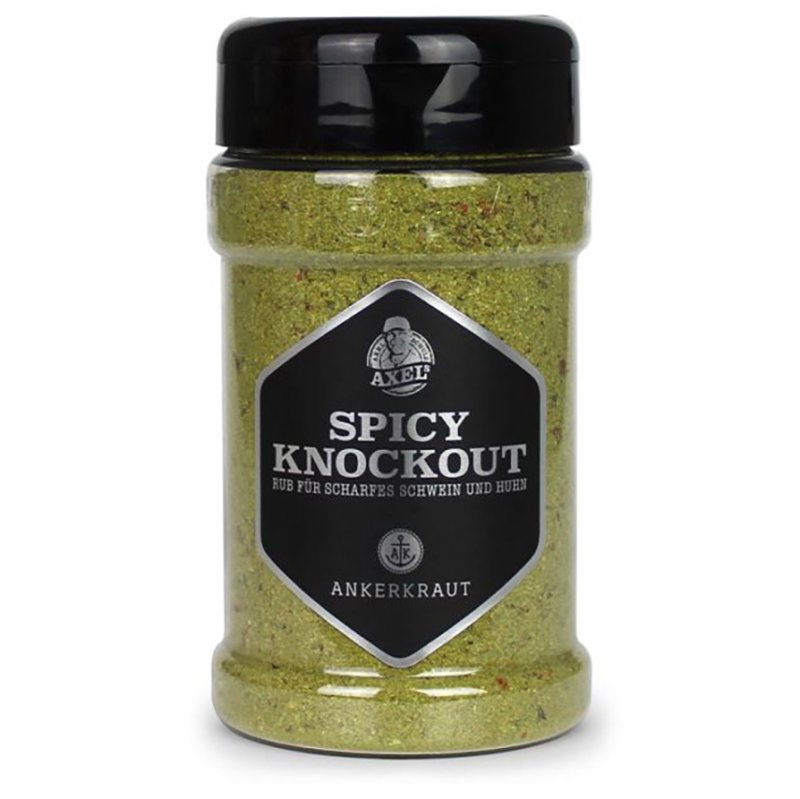 Ankerkraut Axel's - Spicy Knockout, 260 g Streuer