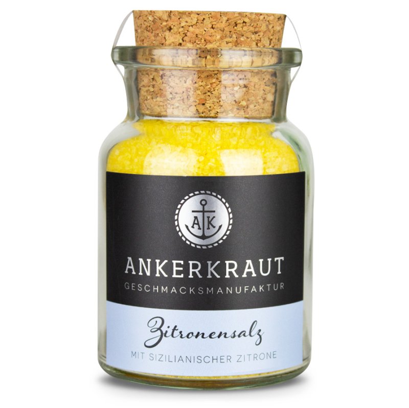 Ankerkraut Zitronensalz, 160 g Glas