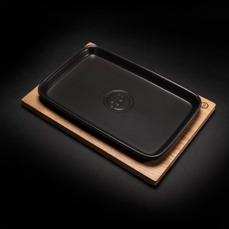 Beefer Keramikschale mit Servierbrett für Beefer XL