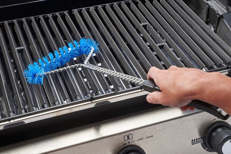 Broil King Grillbürste 3-seitig mit Nylonborsten / 45 cm