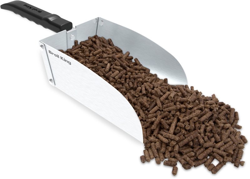 Broil King Pellet- & Holzkohleschaufel aus Edelstahl