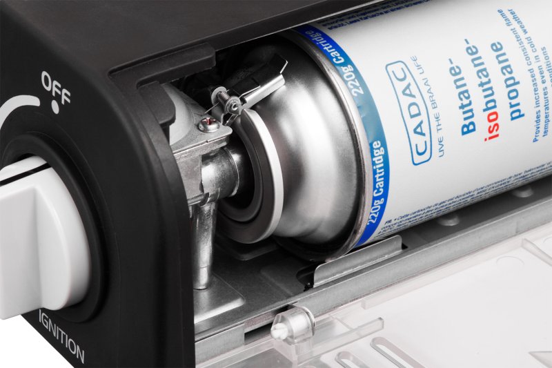 CADAC Camping Gasgrill Safari Chef 30 Compact Combo - Kartuschenbetrieb