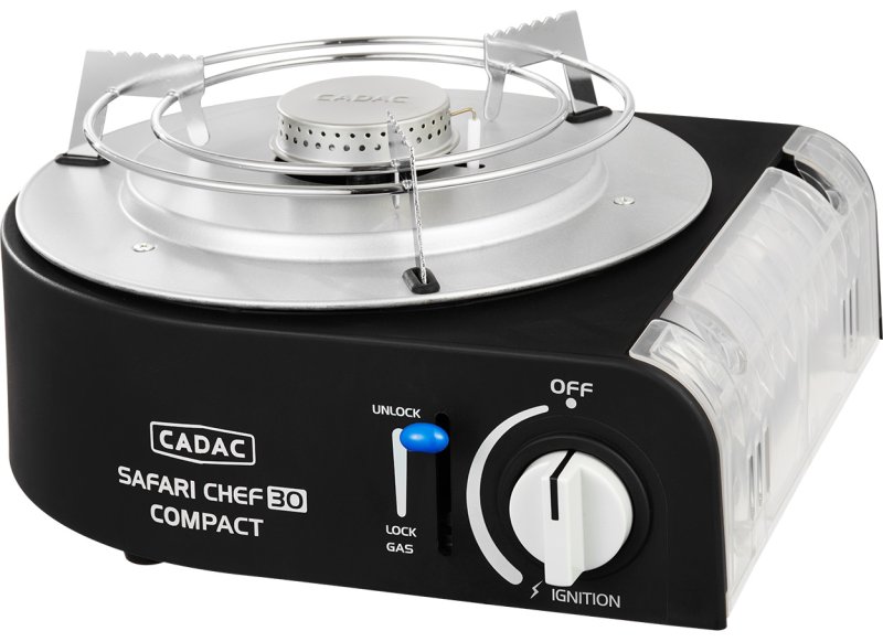 CADAC Camping Gasgrill Safari Chef 30 Compact Combo - Kartuschenbetrieb