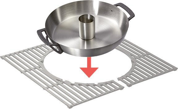 Enders Switch Grid Einsatz: Geflügelbräter / Hähnchenhalter