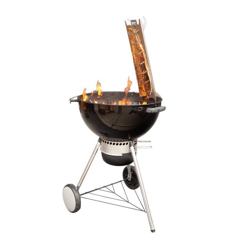 Fennek Flammlachshalterung aus Edelstahl mit Zubehör