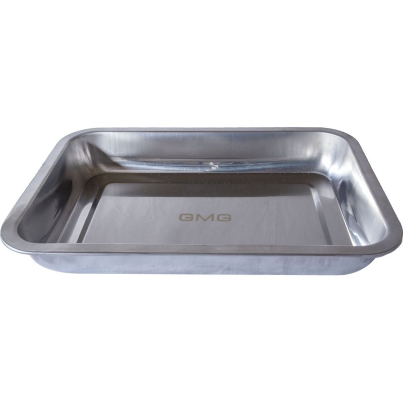 GMG Grillschale, Edelstahl, Medium - 31,5 x 21,5 x 4 cm