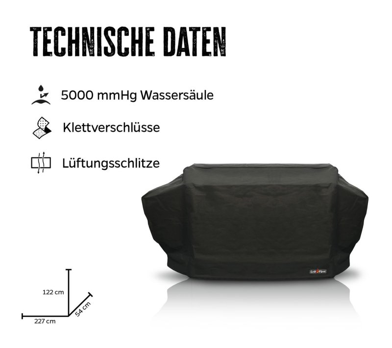 Grillfürst Abdeckhaube für Independence P830