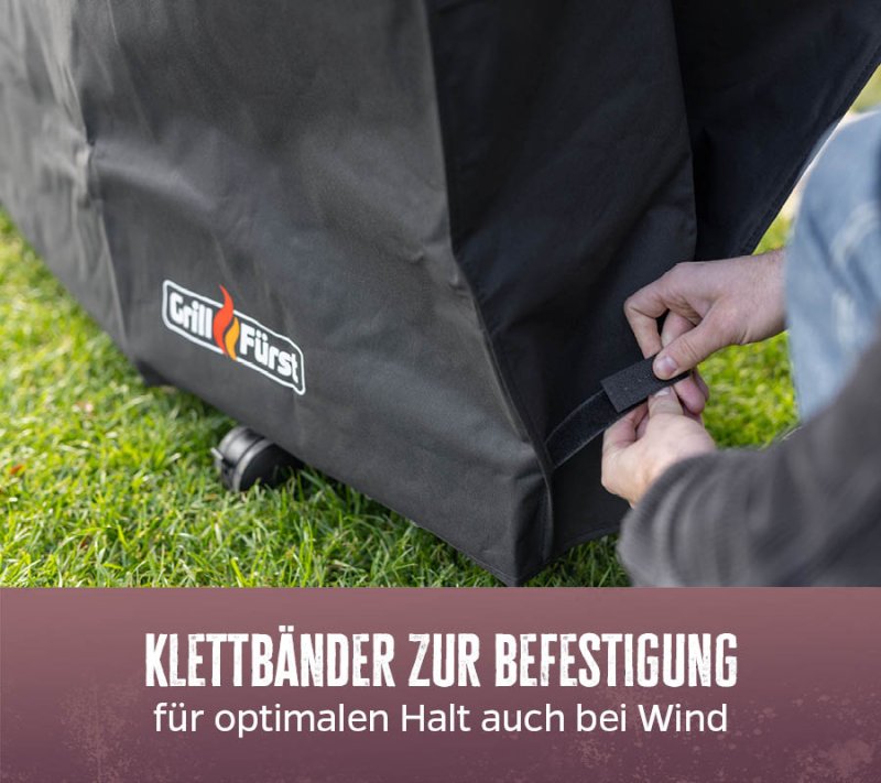 Grillfürst Abdeckhaube 138 x 72 x 115 cm Weber Spirit 300 er Serie / Napoleon Freestyle 425 / Rösle Allflame Hero 4, Peer 3, Videro Pro G4-S / Santos S318