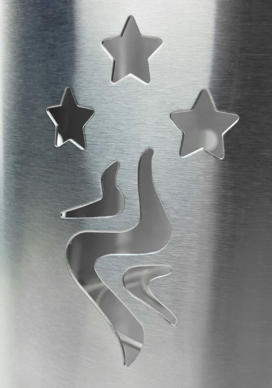 Grillfürst Anzündkamin Premium Edelstahl, Durchmesser 19 cm, Höhe 30,5 cm, mit Sicherheitsgriff