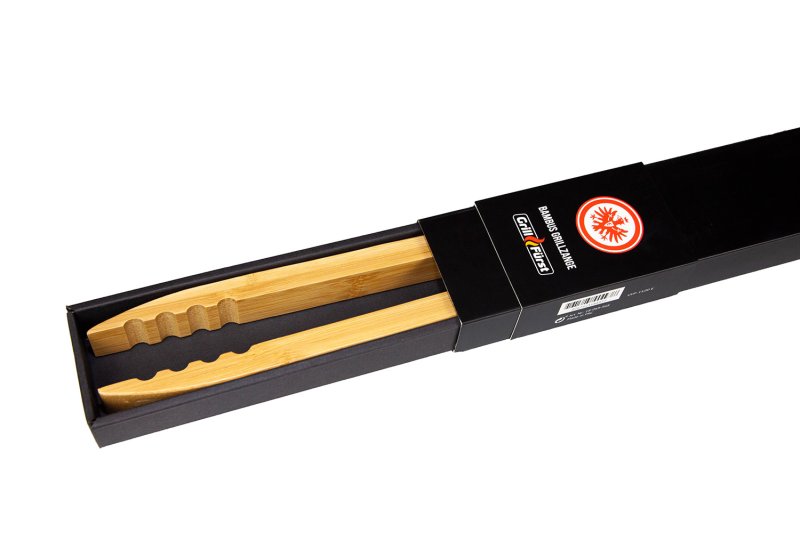 Grillfürst Grillzange Bambus - Eintracht Frankfurt Edition - 60cm extralang