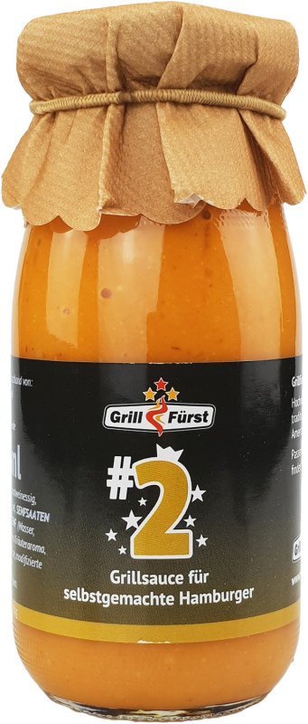 Grillfürst BBQ Sauce No. #2, die Burger Sauce