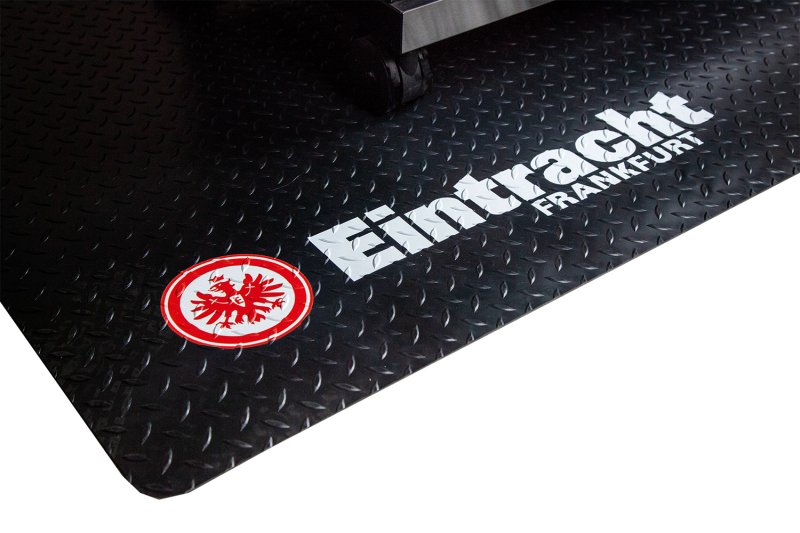 Grillfürst Grill Bodenschutzmatte - Eintracht Frankfurt Edition - 160 x 80 cm