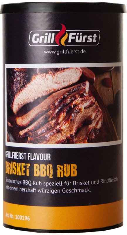 Grillfürst Brisket BBQ Rub im 280g Streuer